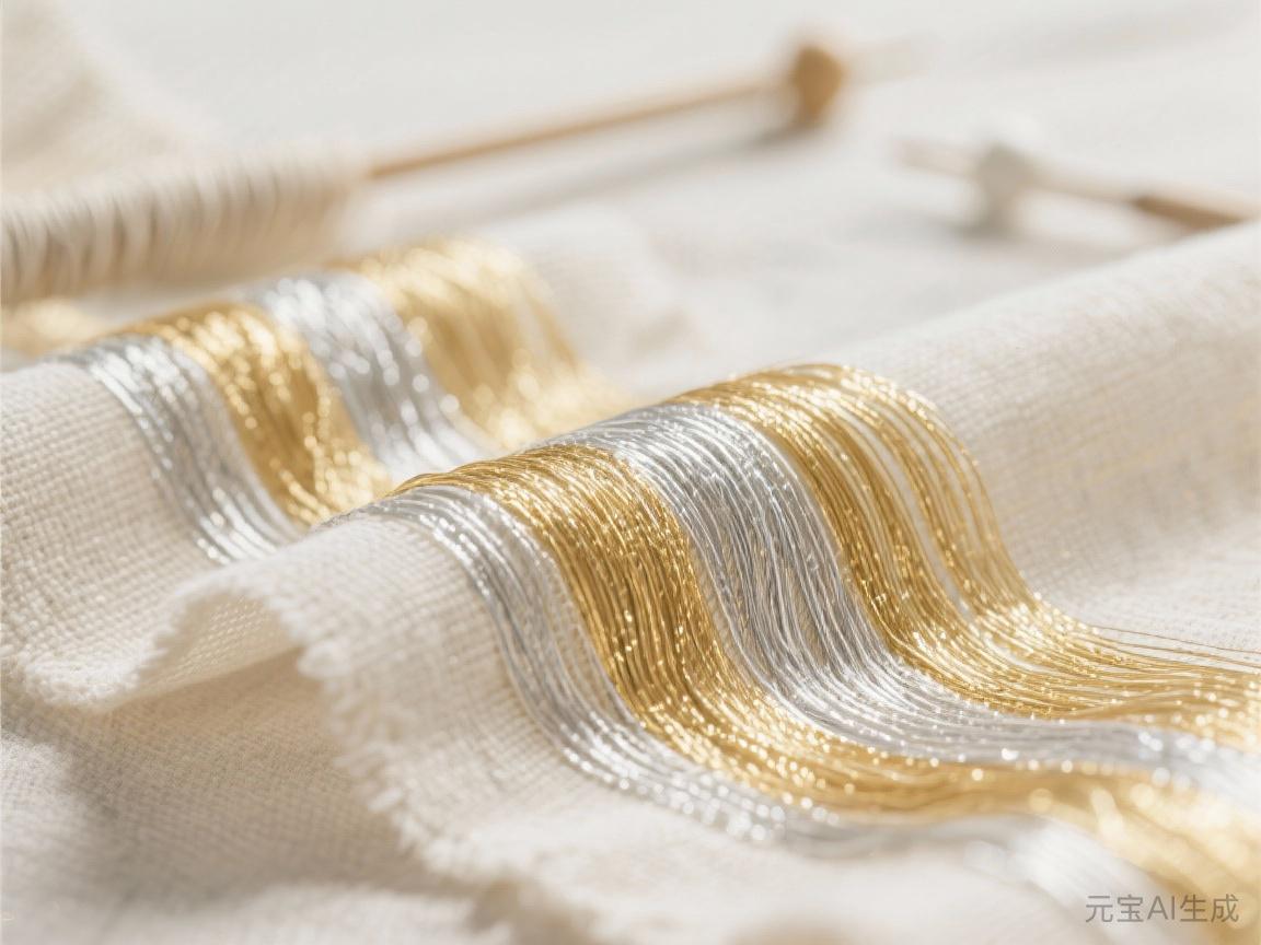 不同纱线构成织物