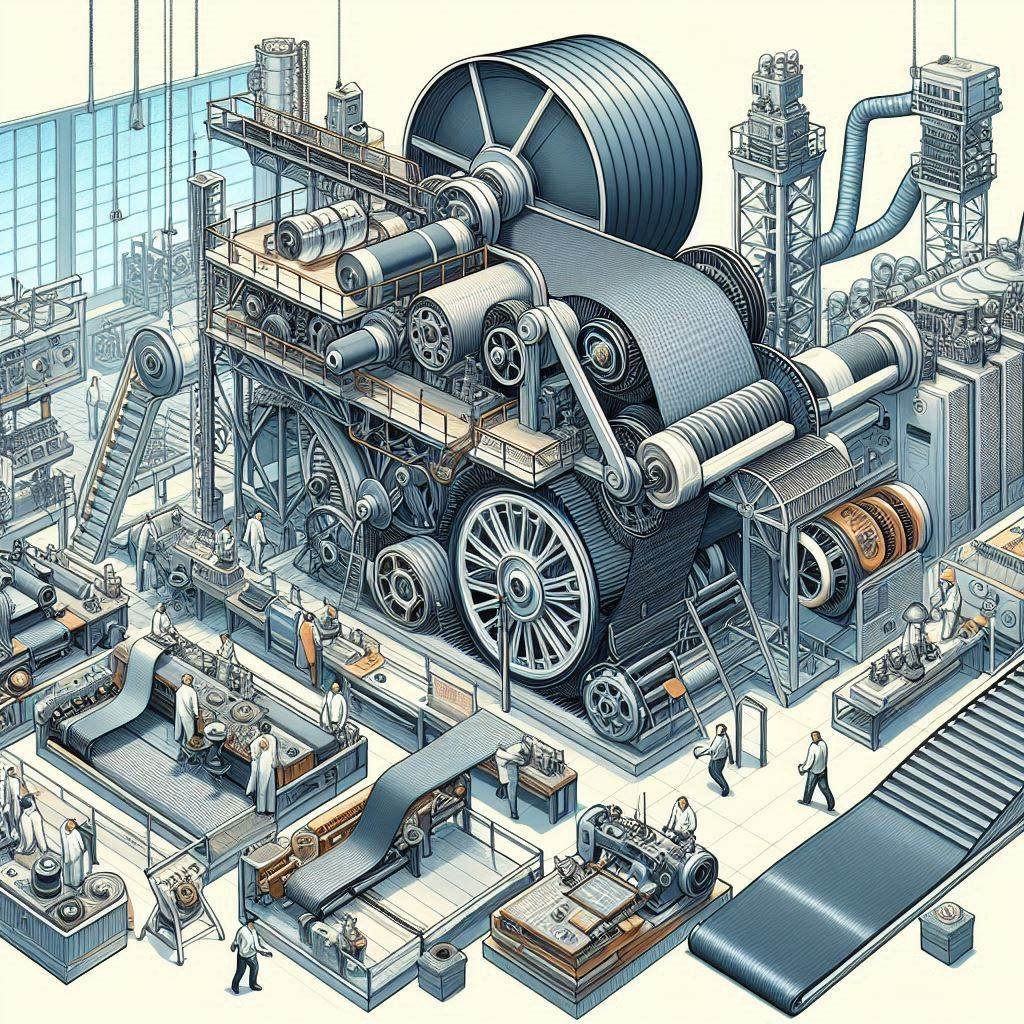 伝動ベルト布：現代工業の礎石と動力源